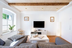 Een televisie en videogames