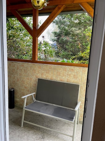 Interior. Holiday Apartment Ingrid Rautenberg with Private Terrace, Garden and Wi-Fi