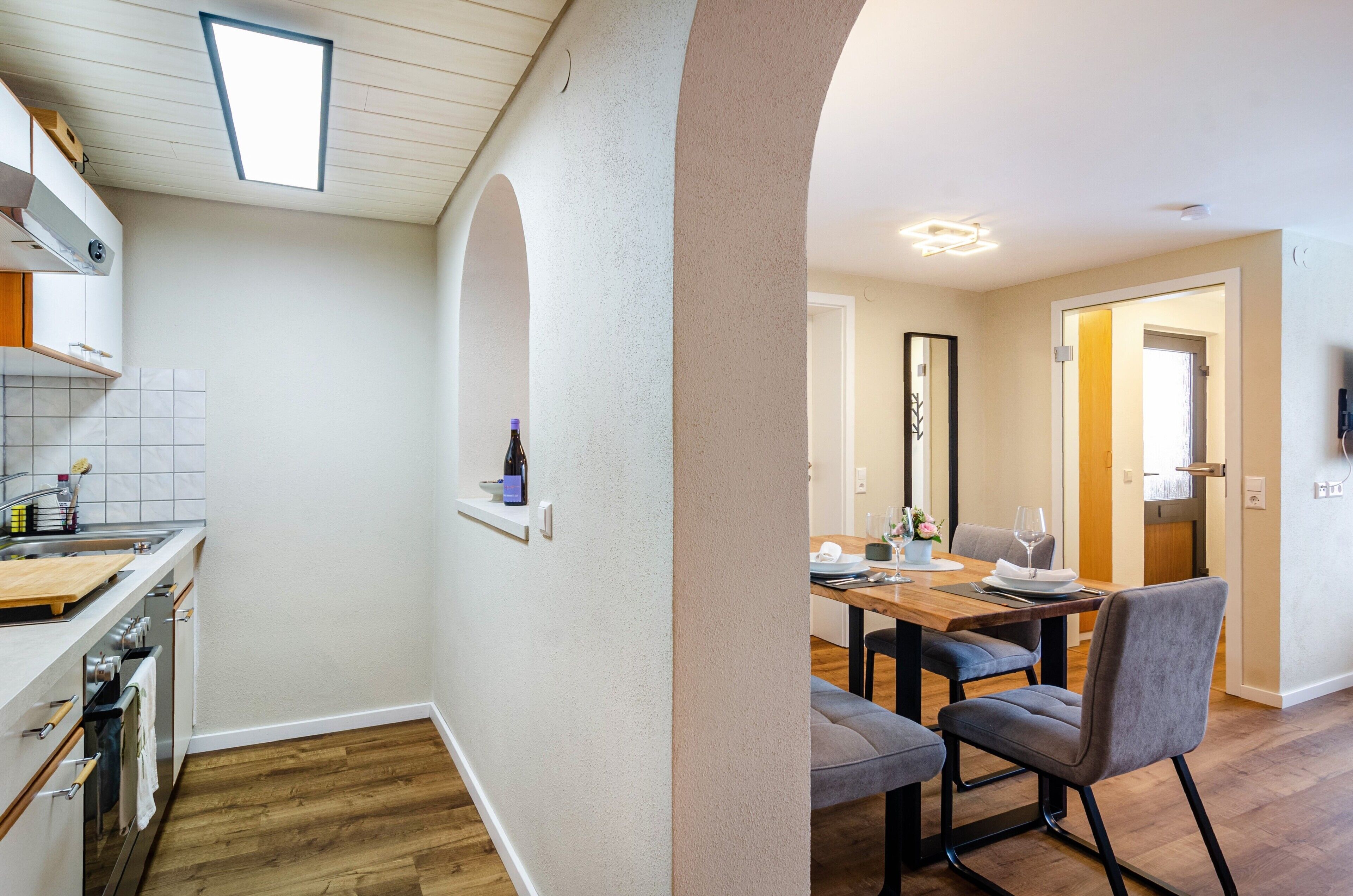 Kühlschrank, Ofen, Herdplatte, Geschirrspüler