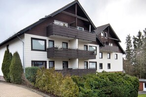 Exterior - Apartment 'Harzlicht' with Balcony and Wi-Fi (Braunlage)