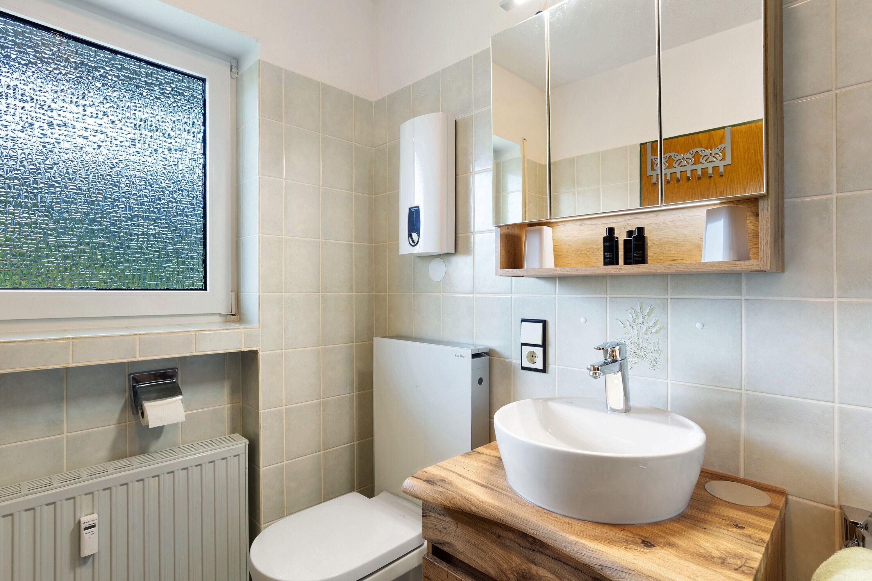 Doccia, asciugacapelli, asciugamani