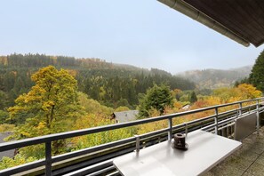 Property grounds - Apartment 'Ferienwohnung Wald-Ausblick' with Private Terrace and Balcony (Willingen (Upland))