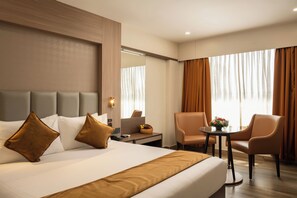 Deluxe Double or Twin Room, City View | In-room safe, iron/ironing board, free WiFi - Classik Fort Inn and Suites (Kanayannur)