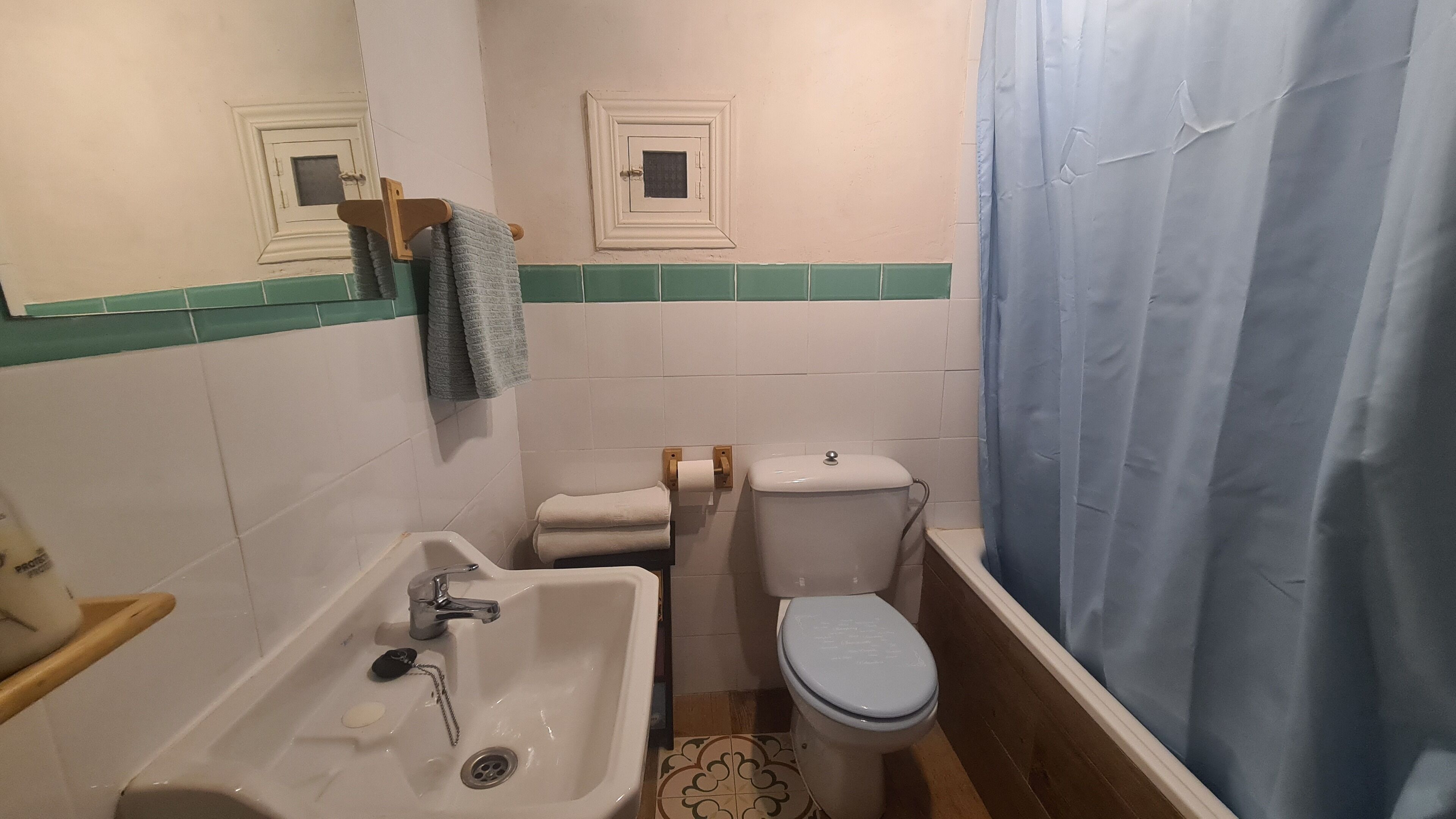 Departamento, 1 habitación, vista a la ciudad | Baño