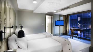 Chambre Supérieure Double ou avec lits jumeaux, vue ville