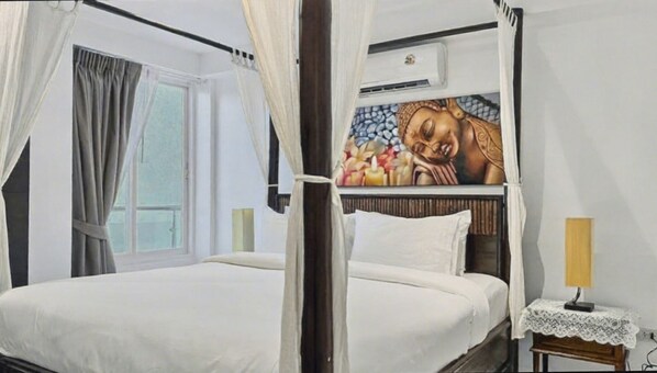 1 habitación, tabla de planchar con plancha, wifi y ropa de cama 