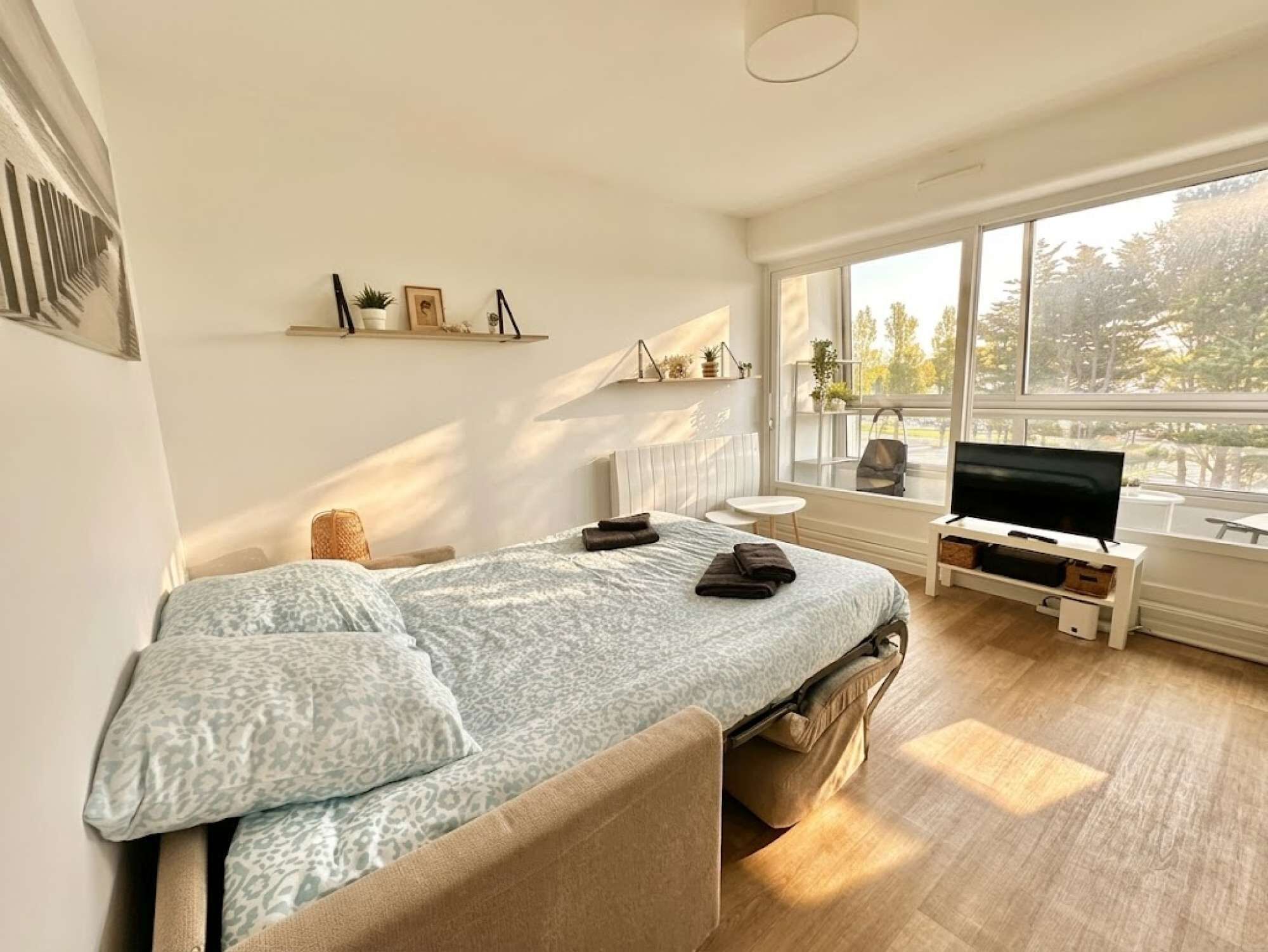 Sydney - Studio Avec Loggia, Accès Direct Plage - Courseulles-sur-Mer