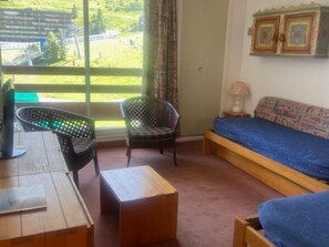 TV - Les Menuires - 1 Bedroom - 5 Guests - Balcony & WiFi - Pets Allowed (Les Menuires)