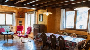 Dining - Chalet for 8 near slopes in Grand-Bornand (Le Grand-Bornand)