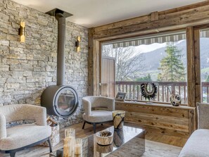 Interior - Renovated 2-room apartment, balcony, parking in Megève (Megève)