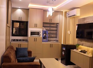 Habitació de luxe | Escriptori, espai de treball apte per a portàtils i wifi gratuïta