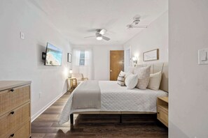 1 chambre, fer et planche Ă repasser, Wi-Fi, draps fournis