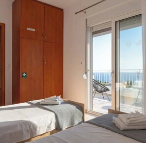 Vila | 2 kamar tidur, setrika/meja setrika, Wi-Fi gratis, dan seprai linen