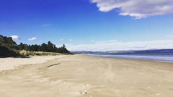 On the beach
