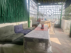 Sitteområde i lobbyen