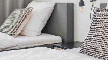 2 bedrooms, desk, iron/ironing board, WiFi