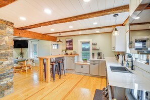 House (3 Bedrooms) | Interior - 10 Mi to Skiing: Historic Farmhouse in Maine! (Rumford)