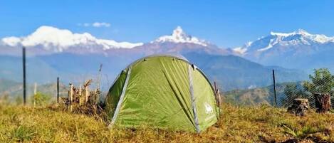 Overnatningsstedets facade