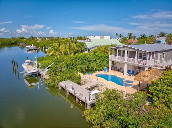Pool - Villa Serenity At Sombrero Private Pool Spa Dock (Marathon)