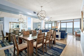 Dining - 3 Bedroom with a Direct Ocean Front at the Capri! (Ocean City)
