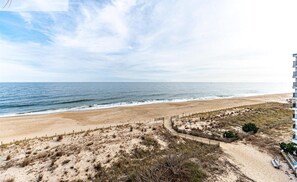 Na praia