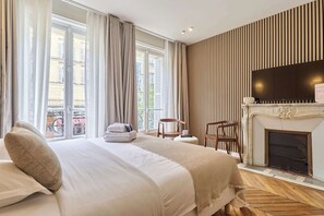 4 soverom, strykejern/-brett, wi-fi og sengetøy