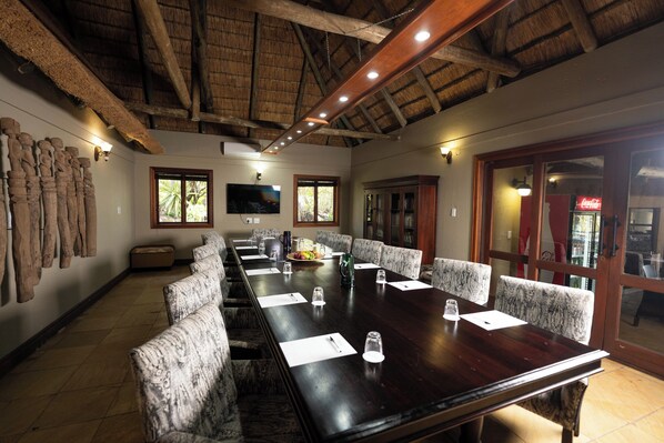 Room, 1 Bedroom, Patio, Garden View | Dining - Room in Guest Room - Mmakuba Private Game Lodge, Superior Suite 5 (Mookgopong)
