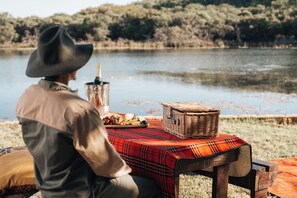 Dining - Room in Guest Room - Mmakuba Private Game Lodge, Superior Suite 4 (Mookgopong)
