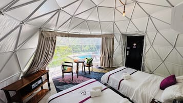 컴포트 빌라, 침실 2개, 파티오, 수영장 전망 | 1 개의 침실, 객실 내 금고, 책상, 노트북 작업 공간