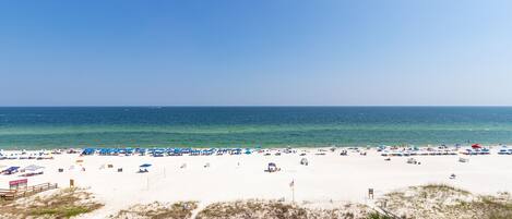 Accommodatie ligt op het strand