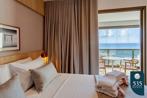 1 bedroom, iron/ironing board, Internet, bed sheets - Barra with Sea View - Cozy and Well Decorated (Salvador)