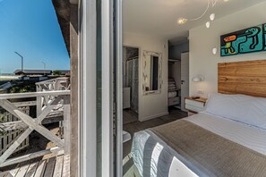 尊榮複式房屋, 陽台, 海灘景觀 | 高級寢具、客房內保險箱、遮光布/窗簾、免費無線上網