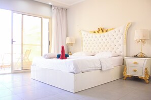 Egyptian cotton sheets, premium bedding, individually decorated - Scandic Resort (Hurghada)