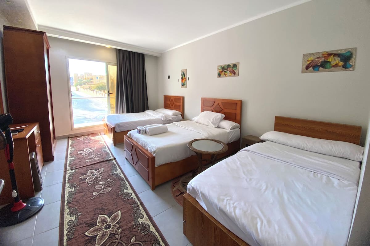 Economy Studio | 1 bedroom, Egyptian cotton sheets, premium bedding