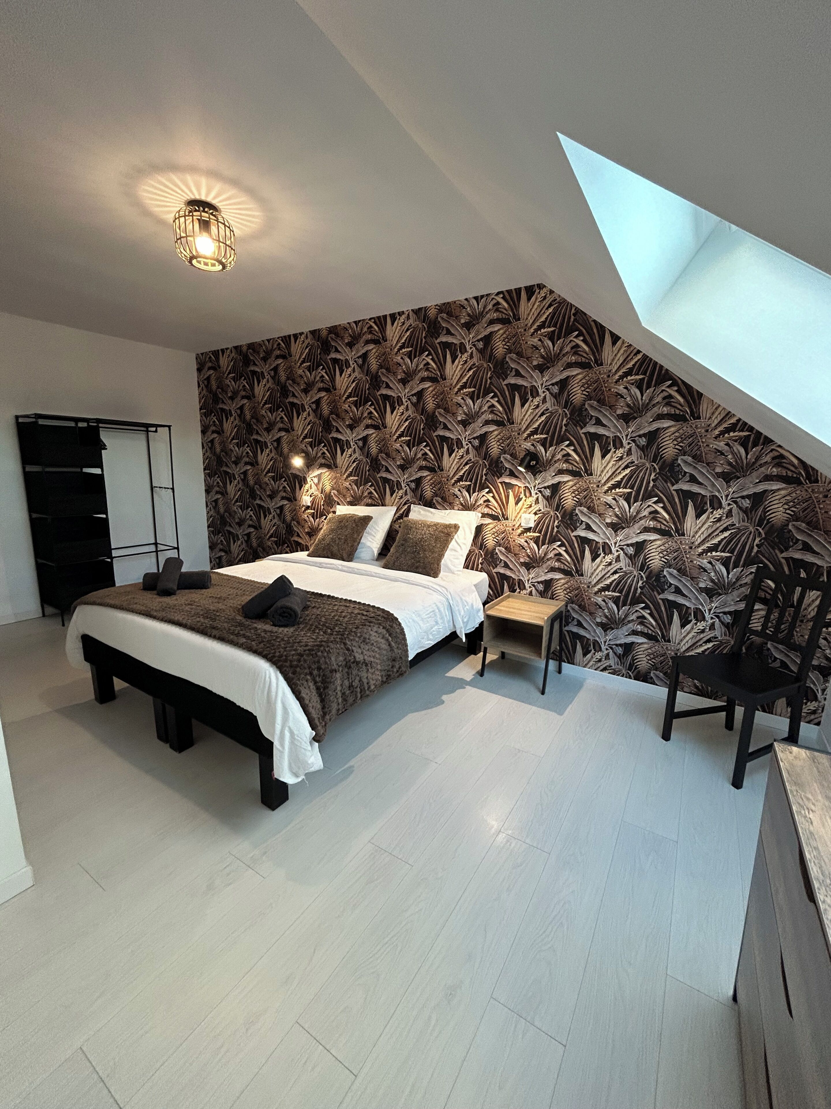 2 bedrooms, iron/ironing board, travel crib, WiFi