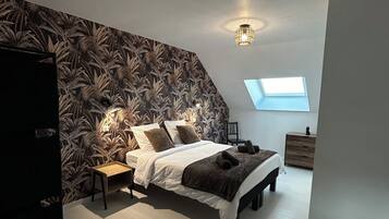 2 slaapkamers, een strijkplank/strijkijzer, reisbedje, wifi
