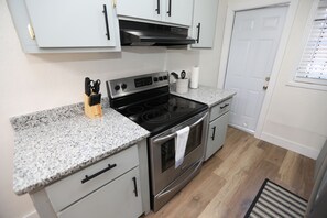 Microwave, oven, stovetop