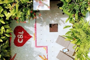 Overnattingsstedets uteområder