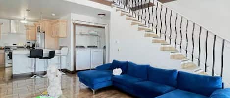 TV connectée, cheminée