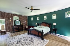 5 chambres, fer et planche à repasser, Wi-Fi, draps fournis