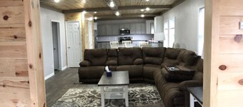 Whole house w/ full basement 3 bdrms 2.5 baths 5 recliners + air mattress space