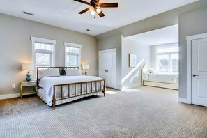 7 bedrooms, iron/ironing board, free WiFi, bed sheets