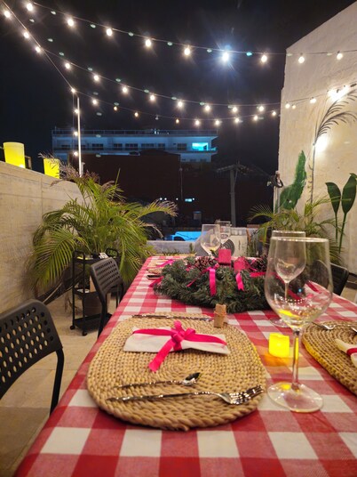 3-bedroom few steps from the beach house, in the heart of Bucerias downtown