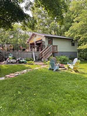 Overnattingsstedets uteområder