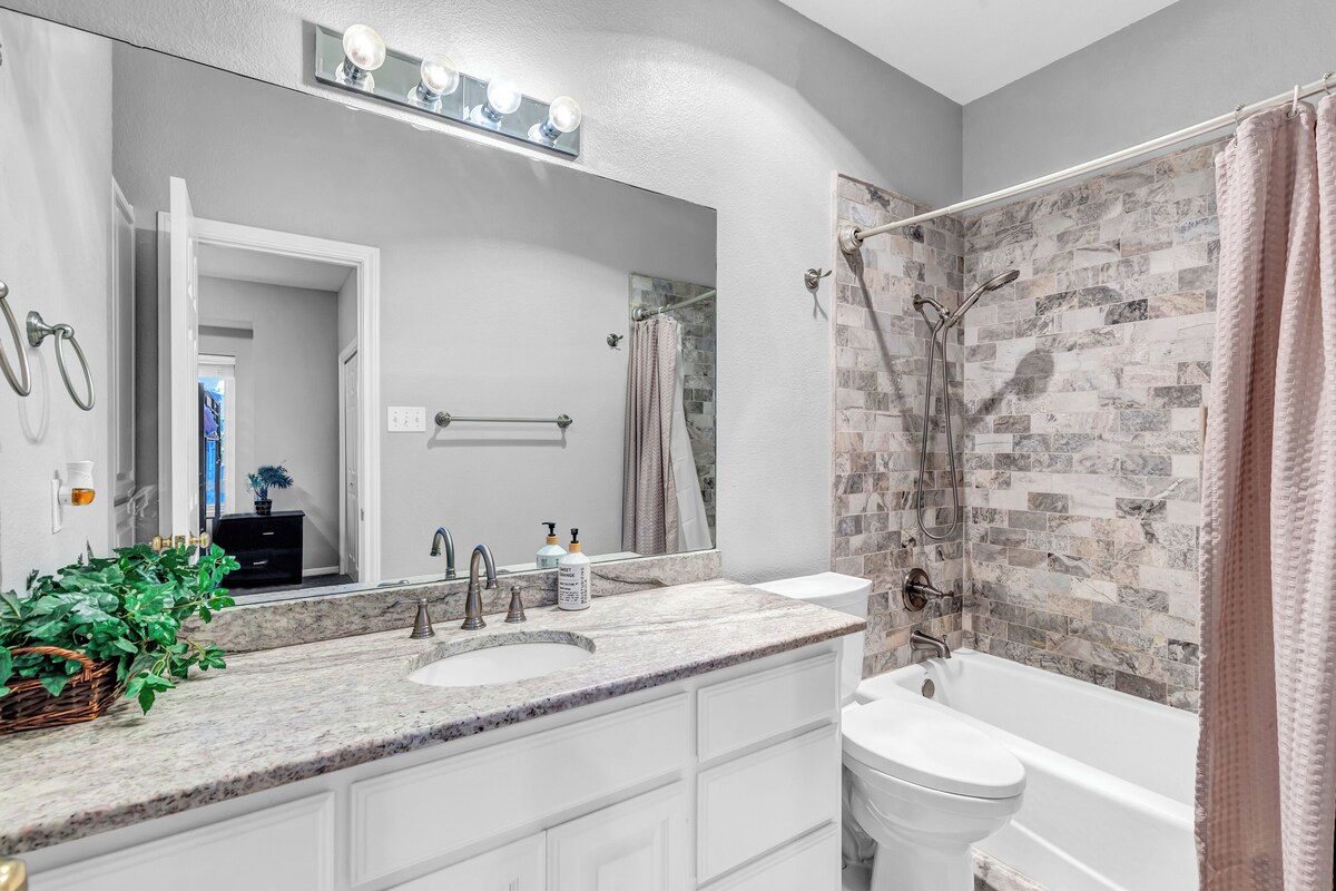 Photo 36 of ♥Relaxing Oasis♥Pool♥ Spa♥Steam shower☀ 3-Acre Backyard, Games/Activities!