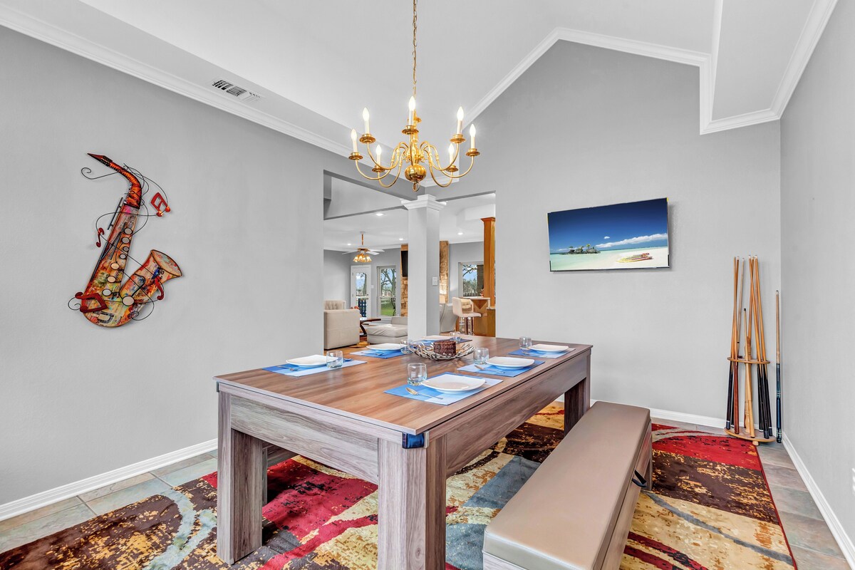 Photo 39 of ♥Relaxing Oasis♥Pool♥ Spa♥Steam shower☀ 3-Acre Backyard, Games/Activities!