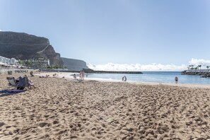 On the beach