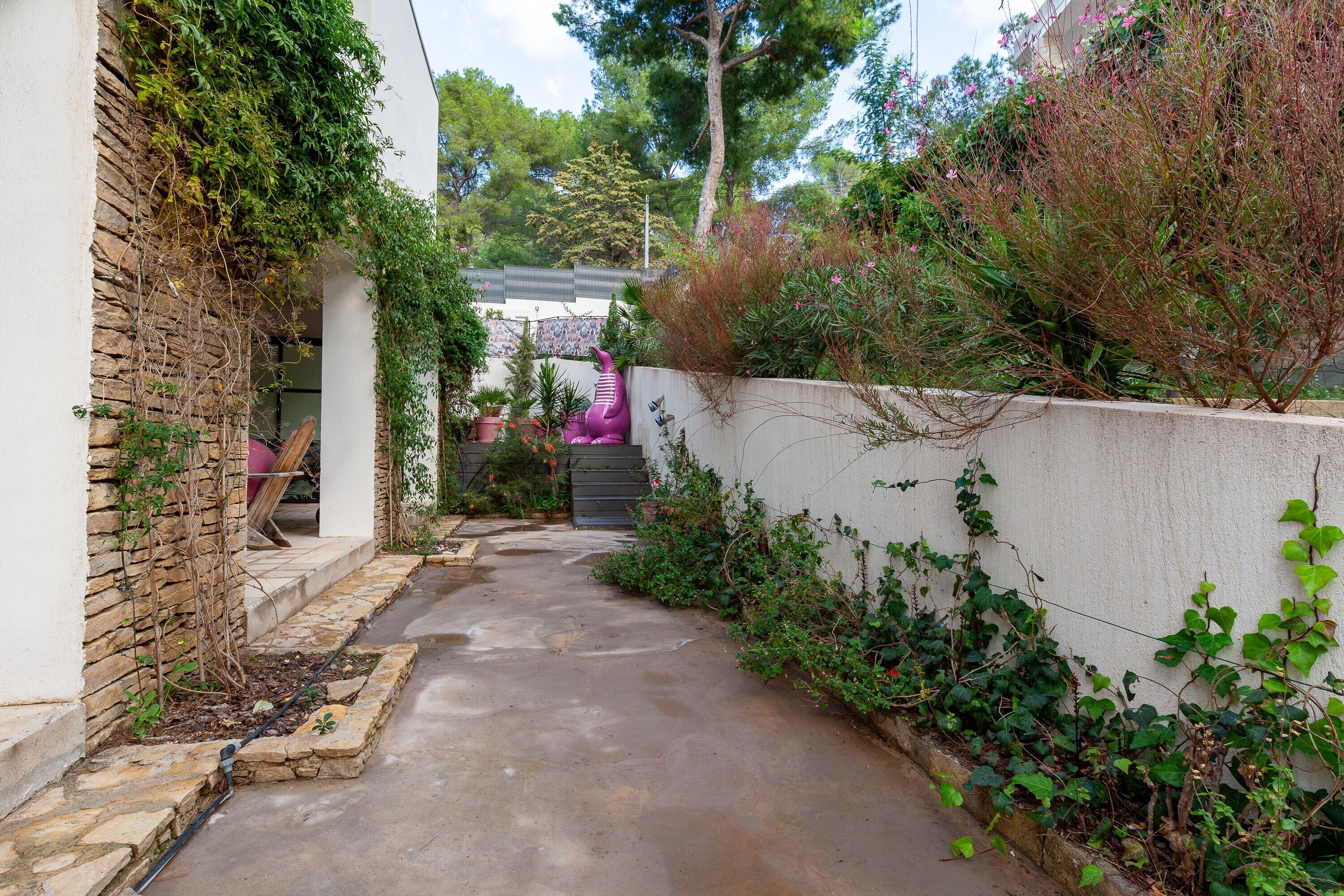 Enceinte de l’hébergement