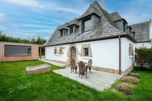 Villa 'Ker Louise' avec vue sur la mer, terrasse partagée et Wi-Fi