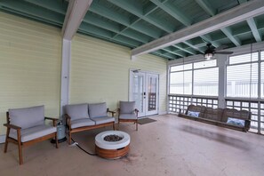 Terrace/patio - Coastal Retreat w/ Spa Baths & Private Balcony (Tybee Island)
